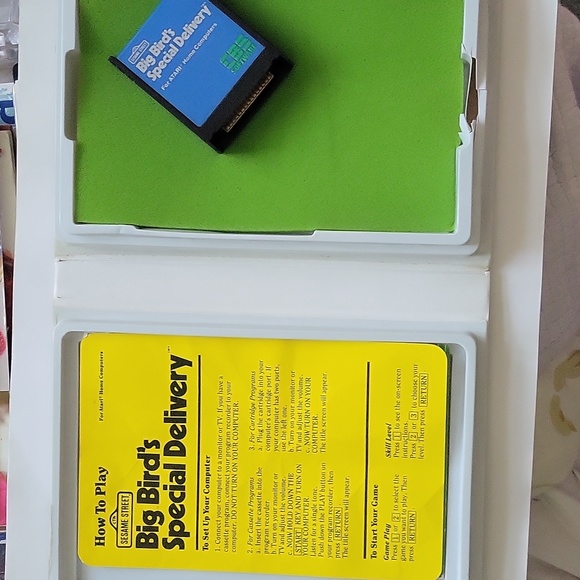 Sesame Street Big Bird's Special Delivery CBS Software 1984 Commodore 64 Atari - Picture 6 of 11